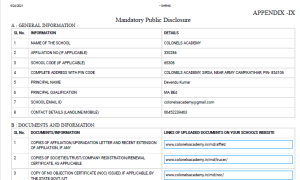 Mandatory Disclosure